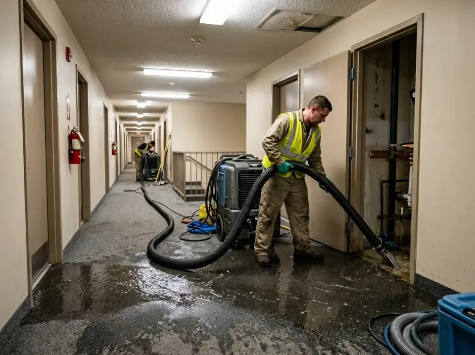 multi-unit-apartment-hallway-f-005 — frequently asked questions, Emergency Burst Pipe Water Extraction & Removal in Huron, OH